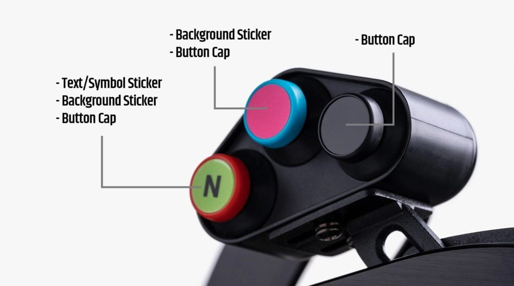 Fanatec Customizable Button Caps – SimRaceBlog